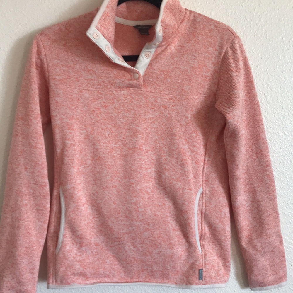 Eddie Bauer button up sweater